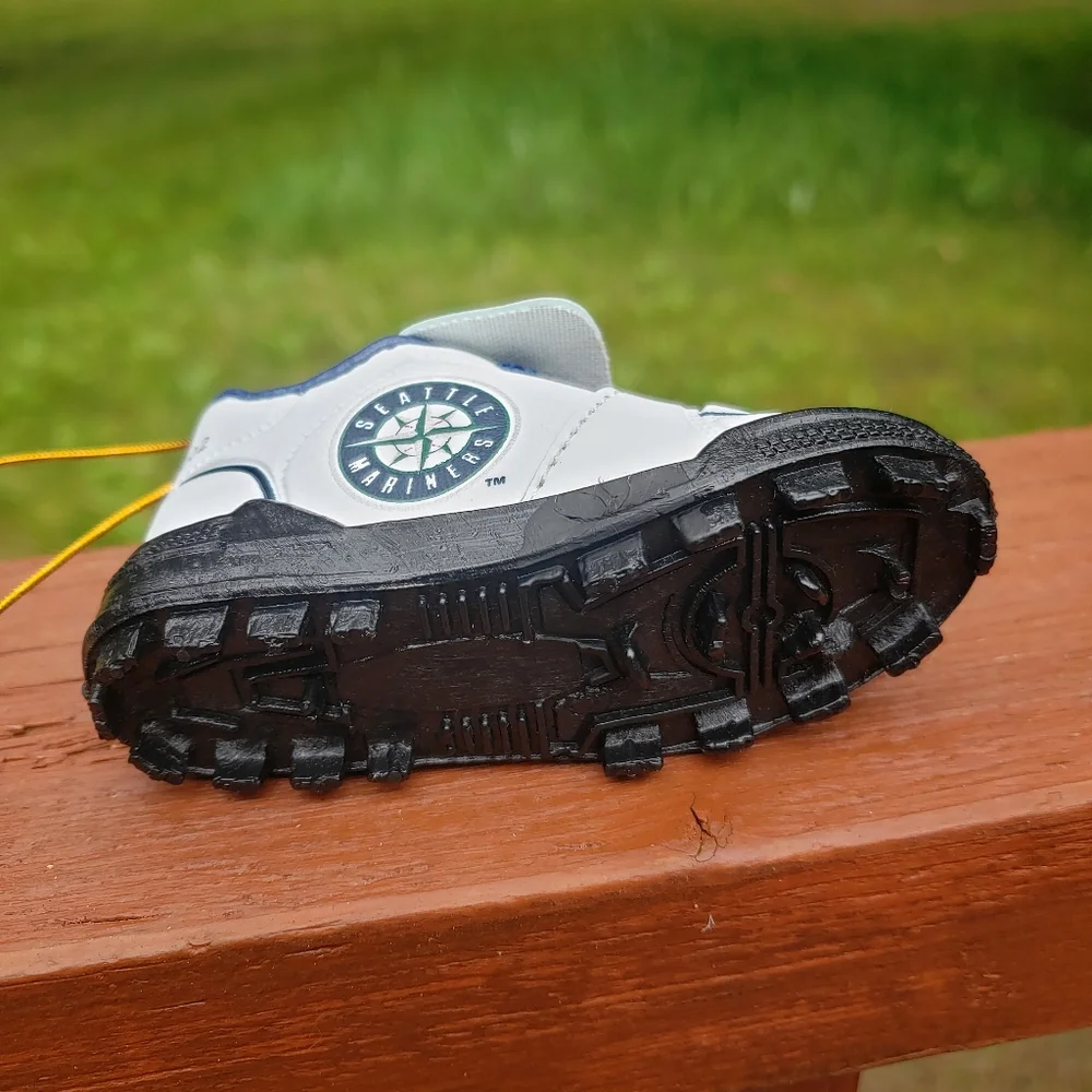 2002 Seattle Mariners Baseball Cleat Hanging Ornament
